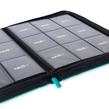 Vault X - eXo-Tec - 9 Pocket Zip Binder - Teal (6121183215782)