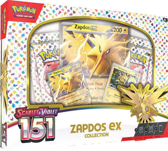 Pokemon - Scarlet & Violet 151 - Zapdos - Collection Box (7947964055799)