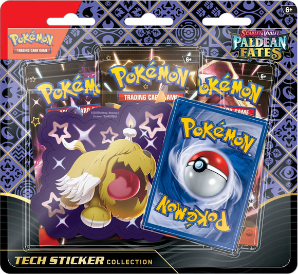Pokemon - Greavard - Scarlet & Violet Paldean Fates - Sticker Collection (8036089266423)