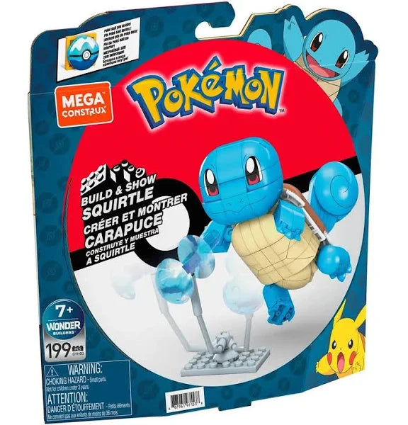 Pokemon - Mega Construx - Squirtle (7943220035831)