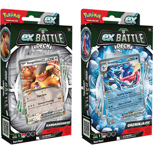 Pokemon - EX Battle Deck Bundle - Kangaskhan & Greninja ex (7969841250551)