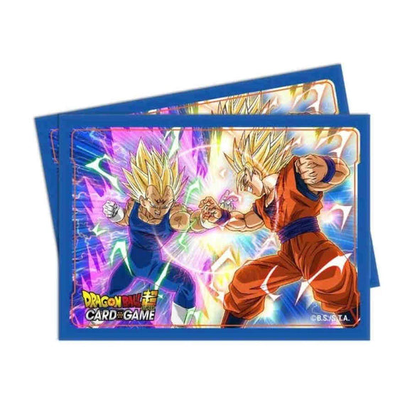 Card Sleeves - Dragon Ball - Vegeta vs Goku (Blue) - QTY: 65 (7949492584695)