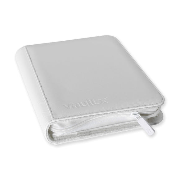 Vault X - eXo-Tec - 4 Pocket Zip Binder - White Edition (8001874166007)