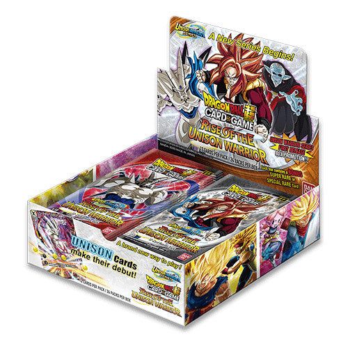 Dragon Ball Super Card Game - B10 Rise Of The Unison Worrior - Booster Box - (24 Packs) *July Restock!* (6833678287014)