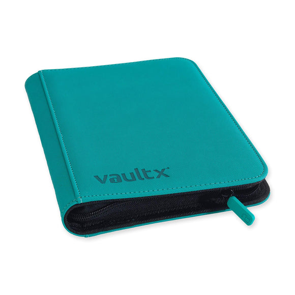 Vault X - eXo-Tec - 4 Pocket Zip Binder - Teal (6955526553766)