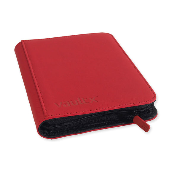Vault X - eXo-Tec - 4 Pocket Zip Binder - Red (6955524653222)