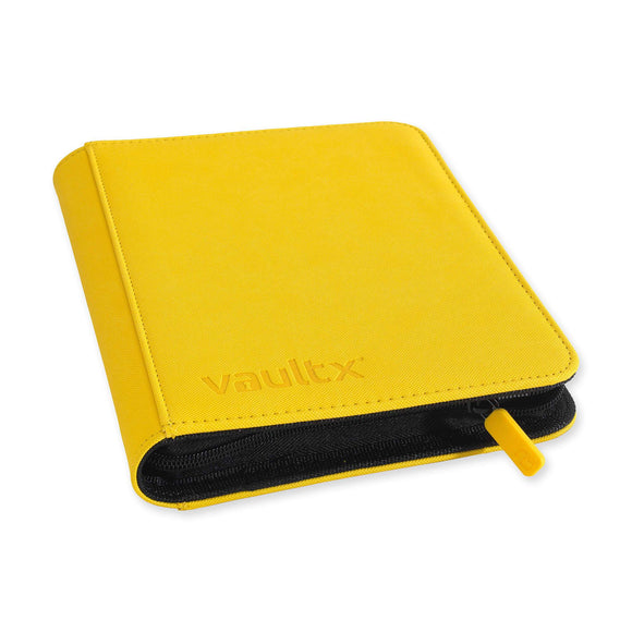 Vault X - eXo-Tec - 4 Pocket Zip Binder - Yellow (6955526160550)