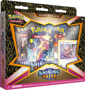 Pokemon - Pin Box D (Bunnelby) - Sword and Shield Shining Fates (5984895860902)