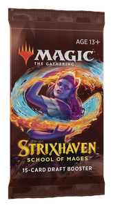 Magic The Gathering - Draft Booster Pack - Strixhaven: School Of Mages (15 Cards) (6569280864422)