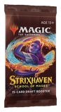 Magic The Gathering - Draft Booster Pack - Strixhaven: School Of Mages (15 Cards) (6569280864422)