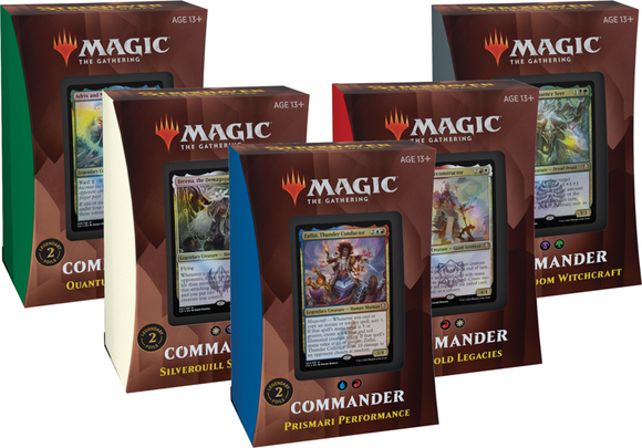 Magic The Gathering - Commander Deck - Strixhaven: School Of Mages - 5x Bundle (6569215918246)