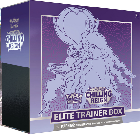 Pokemon - Elite Trainer Box - Sword and Shield Chilling Reign (Purple) (6783251087526)