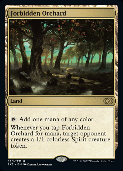 Double Masters 2022 - 323/331 : Forbidden Orchard (Non Foil) (7857397203191)