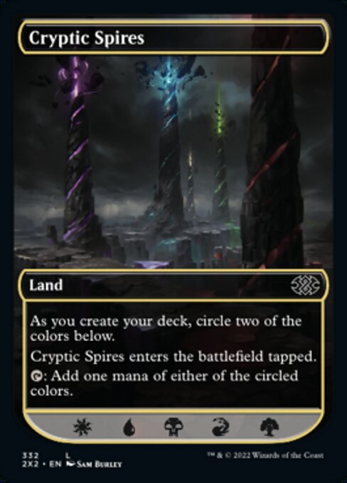 Double Masters 2022 - 332 : Cryptic Spires (Non foil) (7857984733431)