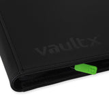 Vault X - eXo-Tec - 9 Pocket Zip Binder - Black (6121174761638)