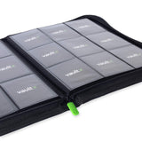 Vault X - eXo-Tec - 9 Pocket Zip Binder - Black (6121174761638)