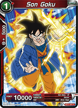 Vermilion Bloodline - BT11-007 : Son Goku (Foil) (7141563695270)