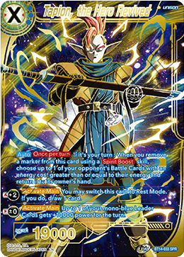 Dragon Ball Super - Cross Spirits - BT14-033 : Tapion, the Hero Revived (Special Rare) (7913416130807)