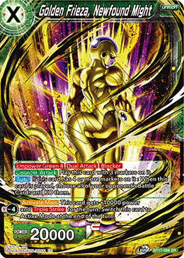 Dragon Ball Super - Ultimate Squad - BT17-066 : Golden Frieza, Newfound Might (Super Rare) (Sealed Box Topper) (7913757540599)