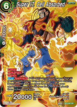Miraculous Revival, - BT5-067 : Super 17, Cell Absorbed (Foil) (7464772829431)