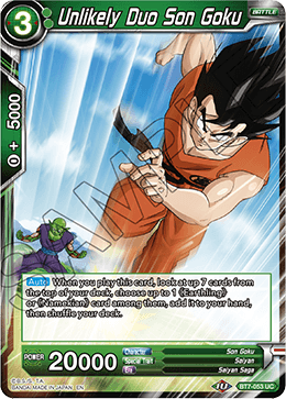 Assault Of The Saiyans - BT7-053 : Unlikely Duo Son Goku (Foil) (7141527716006)