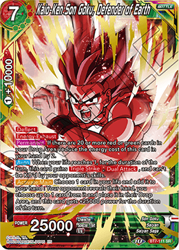 Assault Of The Saiyans - BT7-111 : Kaio-Ken Son Goku, Defender of Earth (Foil) (7141542756518)