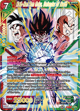 Assault Of The Saiyans - BT7-111 : Kaio-Ken Son Goku, Defender of Earth (Foil) (7141546131622)