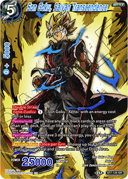 Assault Of The Saiyans - BT7-129 : Son Goku, Saiyan Transcendence (Foil) (7141548949670)