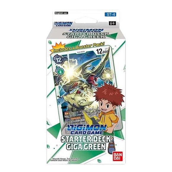 Digimon - Starter Deck - ST4 Gaia Green (6014526652582)