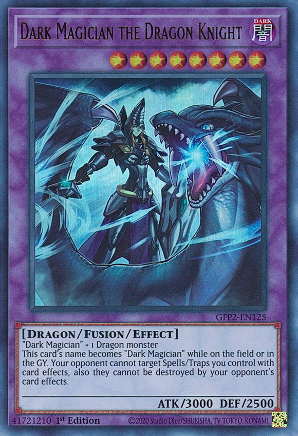 Ghosts From The Past: The Second Haunting - GFP2-EN125 : Dark Magician the Dragon Knight (Ultra Rare) - 1st Edition (7611711848695)