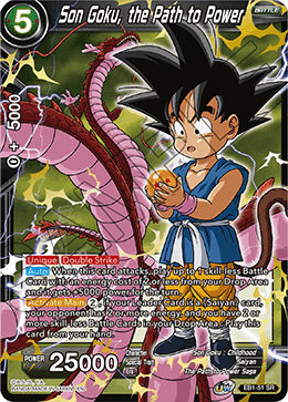Dragon Ball Super - Battle Evolution - EB1-51 : Son Goku, the Path to Power (Super Rare) (7913379397879)