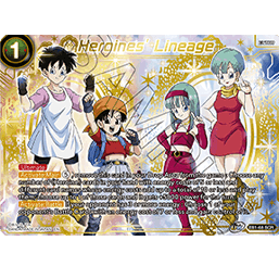 Dragon Ball Super - Battle Evolution - EB1-68 : Heroines' Lineage (Secret Rare) (7913380511991)