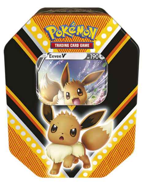 Pokemon - Eevee - V Power Tin (5558227108006)