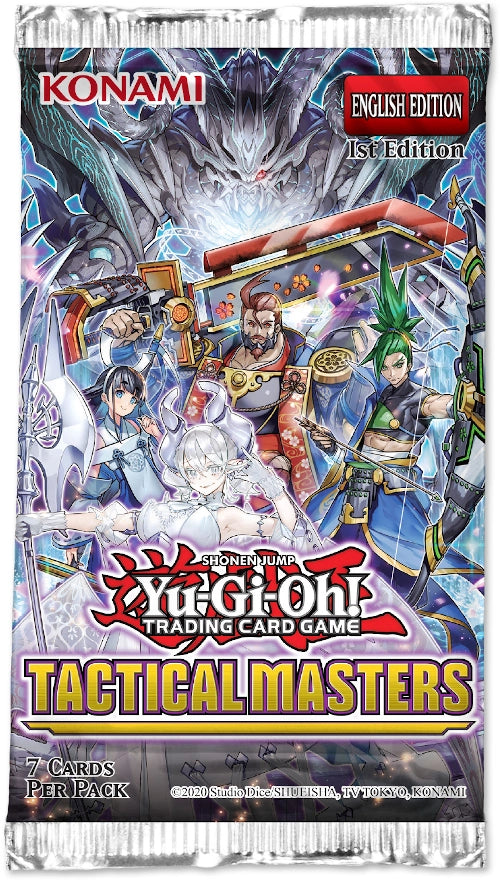 Yu-Gi-Oh! - Booster Pack (7 Cards) - Tactical Masters (1st edition) (7761630593271)