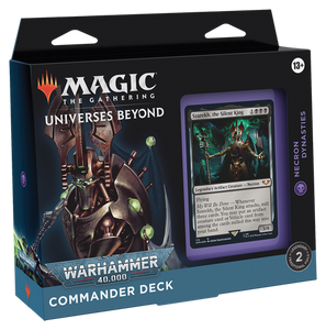 Magic The Gathering - Commander Deck - Universes Beyond: Warhammer 40,000 - Necron Dynasties (7739377975543)