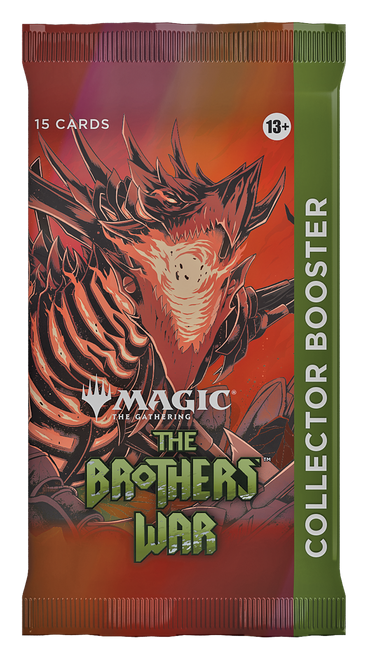 Magic The Gathering - Collector Booster Pack - The Brothers War (15 Cards) (7782854263031)