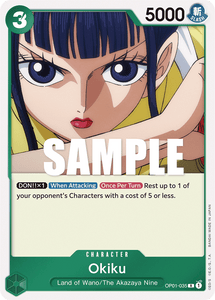 One Piece - Romance Dawn - OP01-035 : Okiku (Foil Rare) (7906788114679)