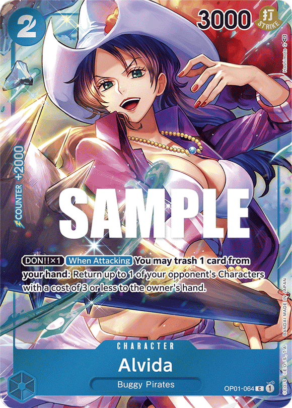 One Piece - Romance Dawn - OP01-064 : Alvida (Box Topper) (7906772779255)