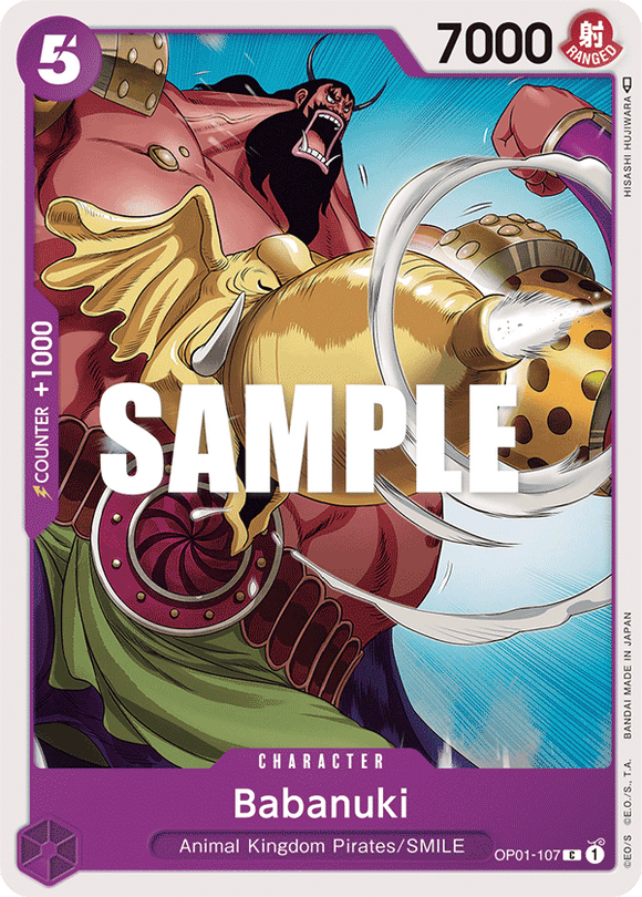 One Piece - Romance Dawn - OP01-107 : Babanuki (Non Foil) (7906781724919)
