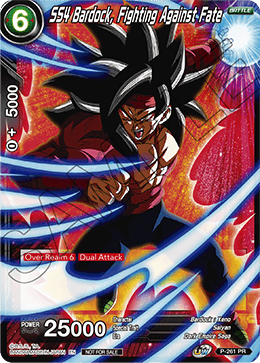 Dragon Ball Super - Promo Card - P-261 PR : SS4 Bardock, Fighting Against Fate (Foil) (7913695543543)