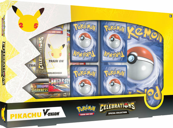 Pokemon - Collection Box - Celebrations - Pikachu V-Union (6873057984678)