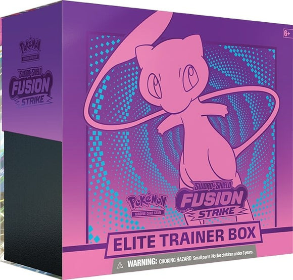 Pokemon - Elite Trainer Box - Sword and Shield Fusion Strike (Pink) *1pp limit* (7017950249126)