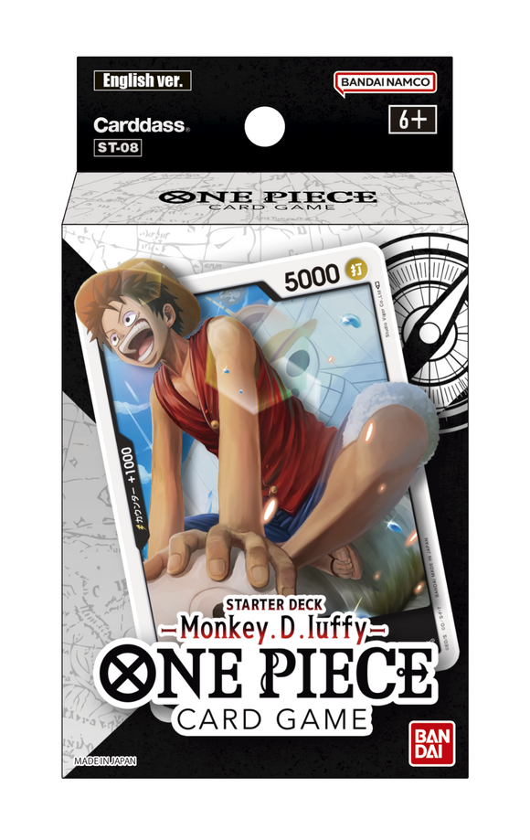 One Piece Card Game - Starter Deck - Monkey.D.Luffy (SD-08) (7892755972343)