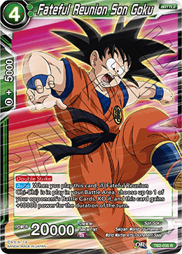 World Martial Arts Tournament - TB2-035 : Fateful Reunion Son Goku (Foil) (7141554585766)