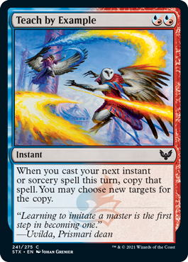 Strixhaven: School Of Mages - 241/275 : Teach by Example (Foil) (6847040815270)
