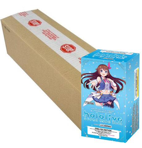 Weiss Schwarz Card Game - Hololive Super Expo 2022 - Premium Booster Box Case - (5 Boxes) (7781849301239)