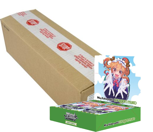 Weiss Schwarz Card Game - Miss Kobayashi's Dragon Maid - Booster Box Case - (18 Boxes) (7781839405303)