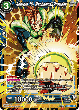 Expert Deck 2, - XD2-04 ST : Android 16, Mechanical Prowess (Gold Stamp Foil) (6774637691046)