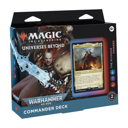 Magic The Gathering - Commander Deck - Universes Beyond: Warhammer 40,000 - The Ruinous Powers (7739376500983)