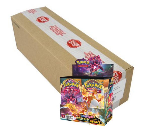Pokemon - 6x Booster Box Case - Sword and Shield Darkness Ablaze (5380691755174)